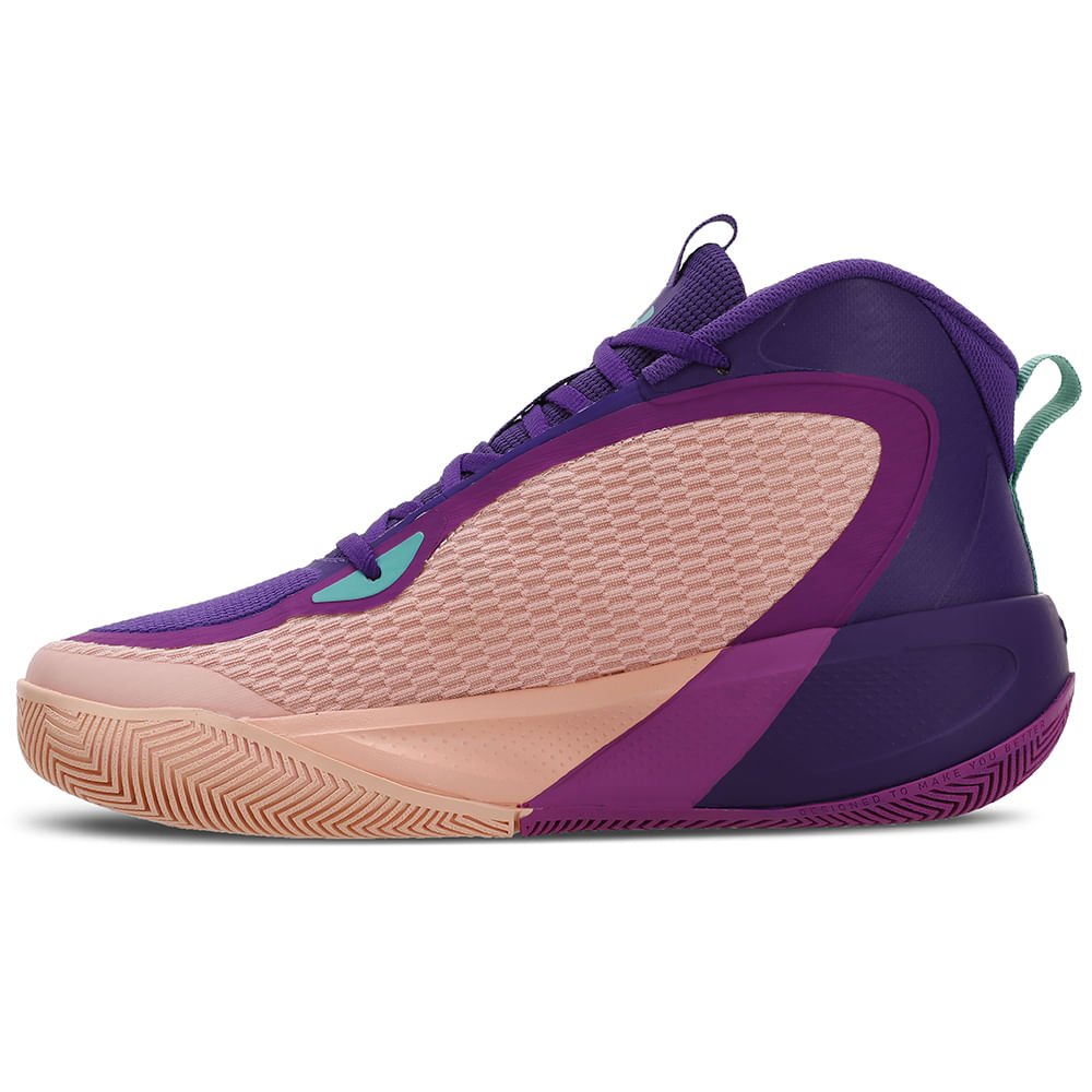 Tênis de Basquete Masculino Under Armour Swish 2 Rosa 4