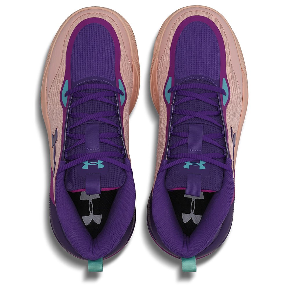Tênis de Basquete Masculino Under Armour Swish 2 Rosa 3
