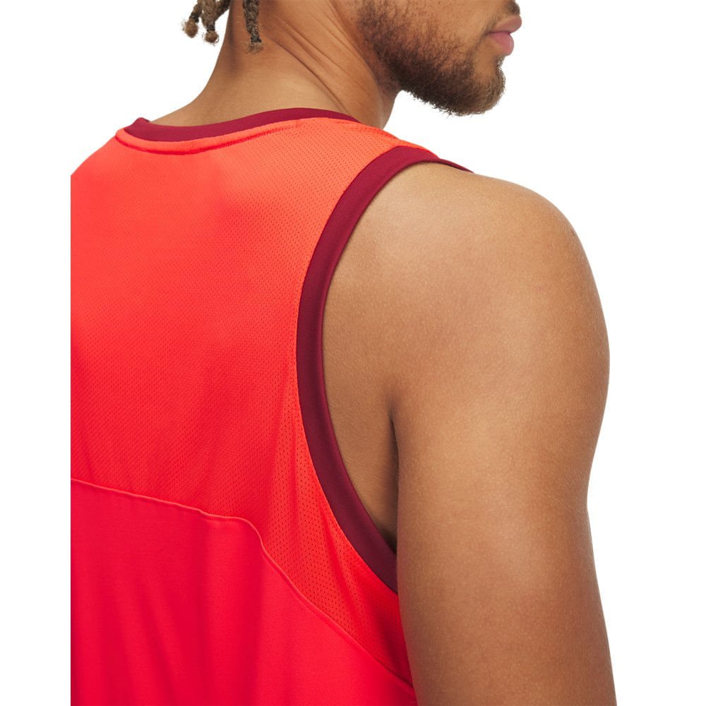 Regata Masculina Under Armour Baseline Performance Vermelho 3