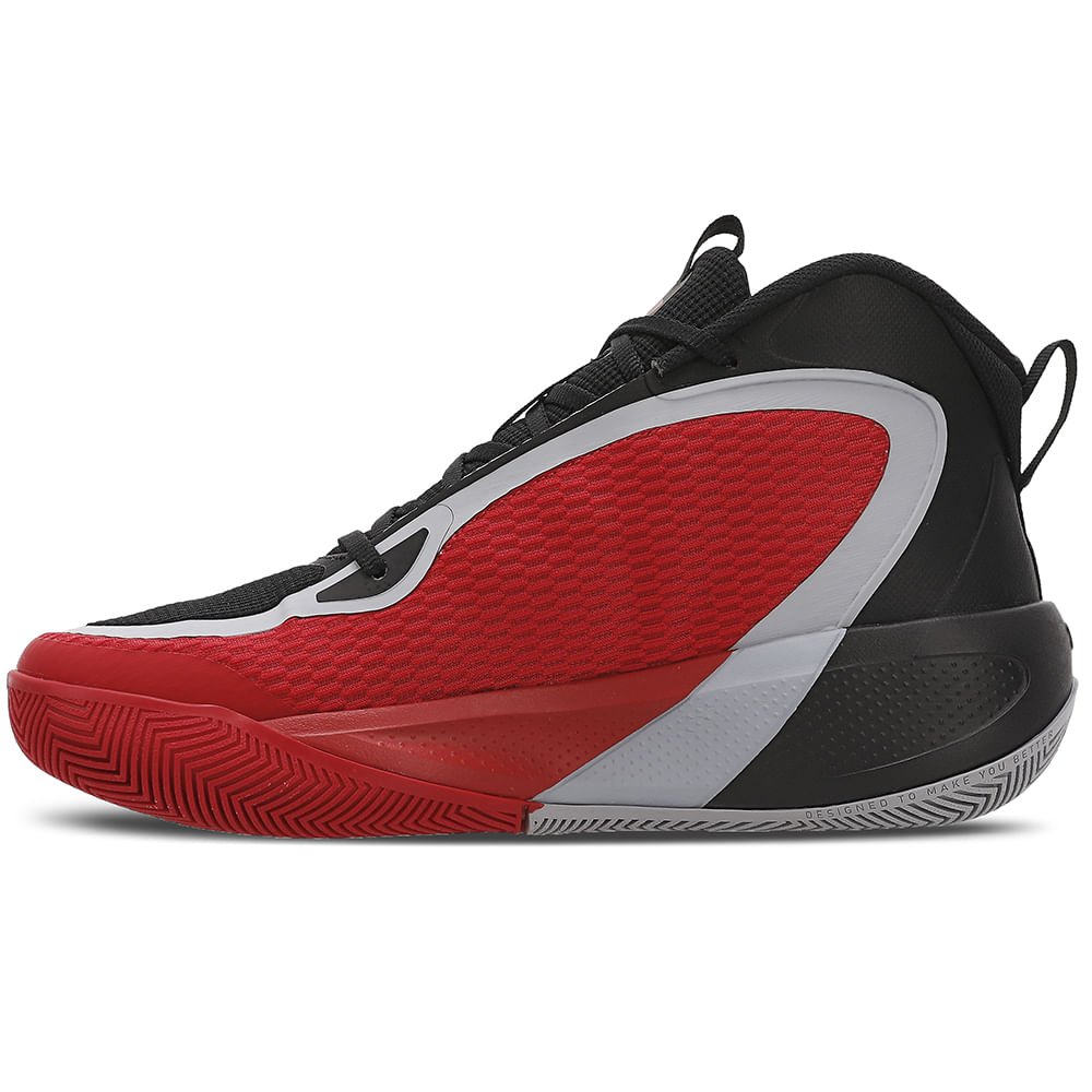 Tênis de Basquete Masculino Under Armour Swish 2 Vermelho 4