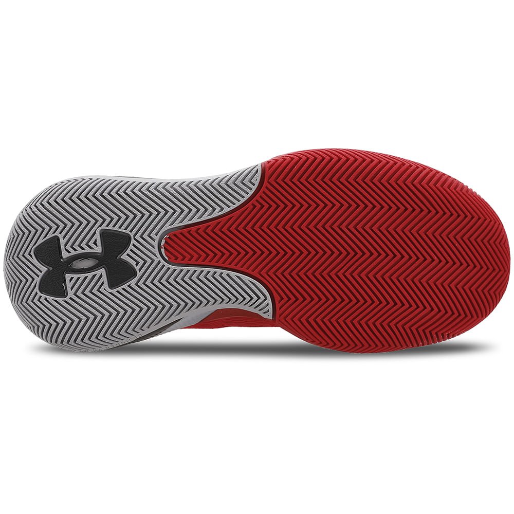 Tênis de Basquete Masculino Under Armour Swish 2 Vermelho 5