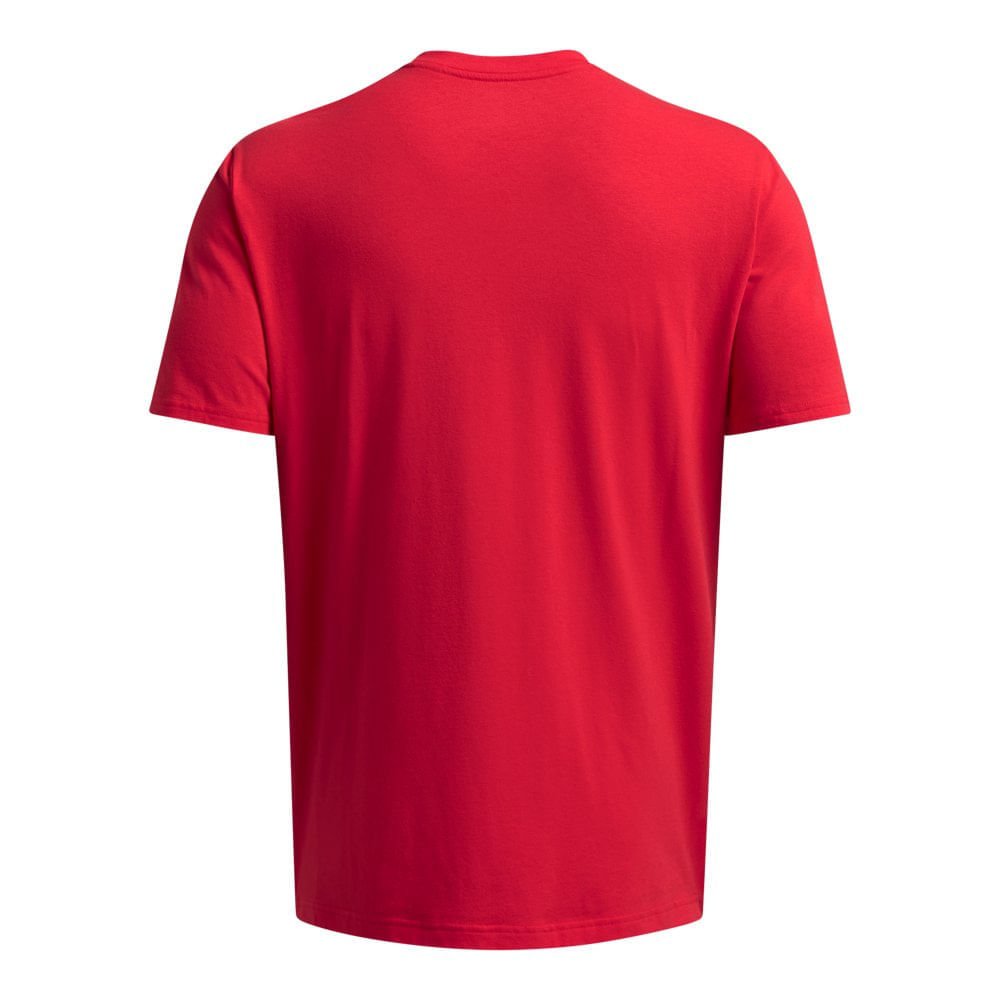 Camiseta Masculina Under Armour Full Tank Vermelho 4