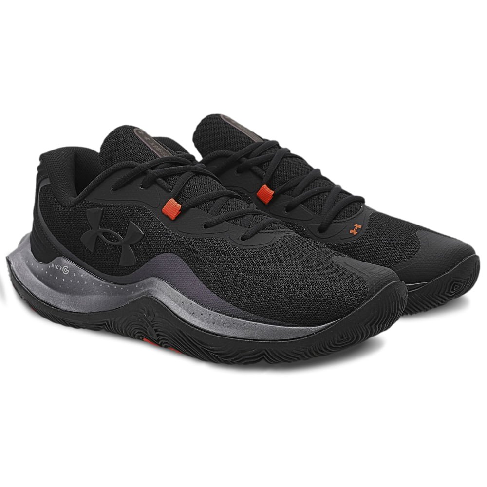 Tênis de Basquete Under Armour Buzzer 2 Preto 2