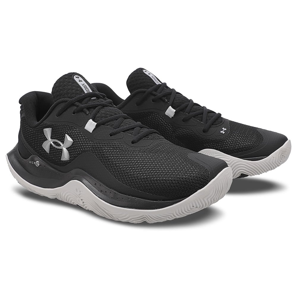Tênis de Basquete Under Armour Buzzer 2 Preto 3