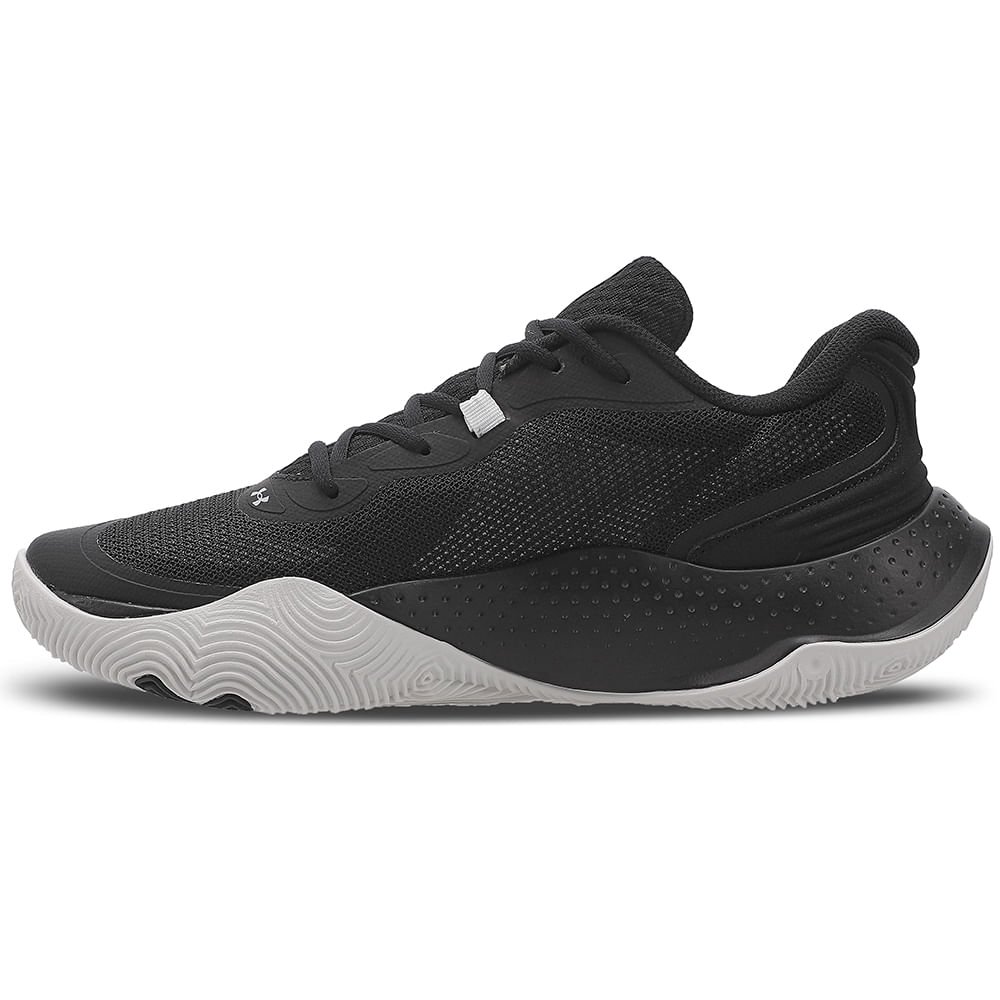 Tênis de Basquete Under Armour Buzzer 2 Preto 4