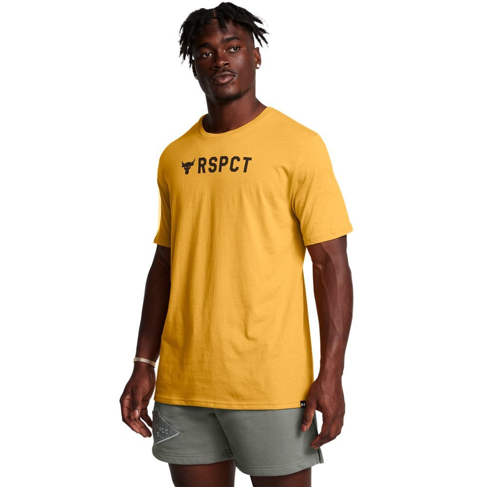 Camiseta de Treino Masculina Under Armour Project Rock Rspct
