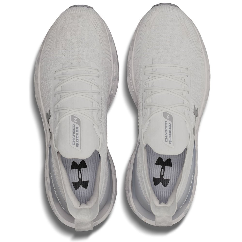 Tênis de Corrida Under Armour Charged Quicker 2 Branco 2