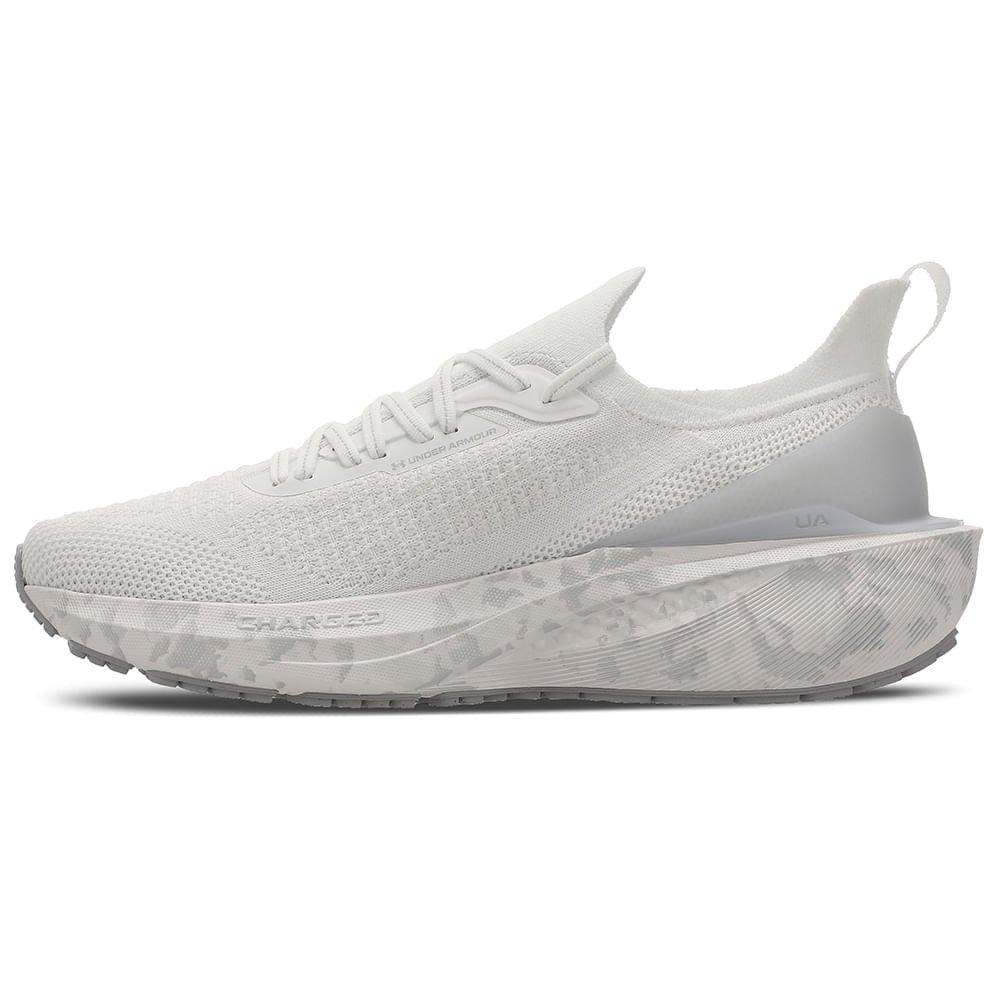 Tênis de Corrida Under Armour Charged Quicker 2 Branco 4