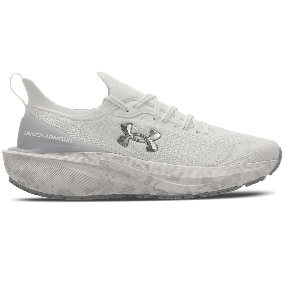 Tênis de Corrida Under Armour Charged Quicker 2 Branco 2