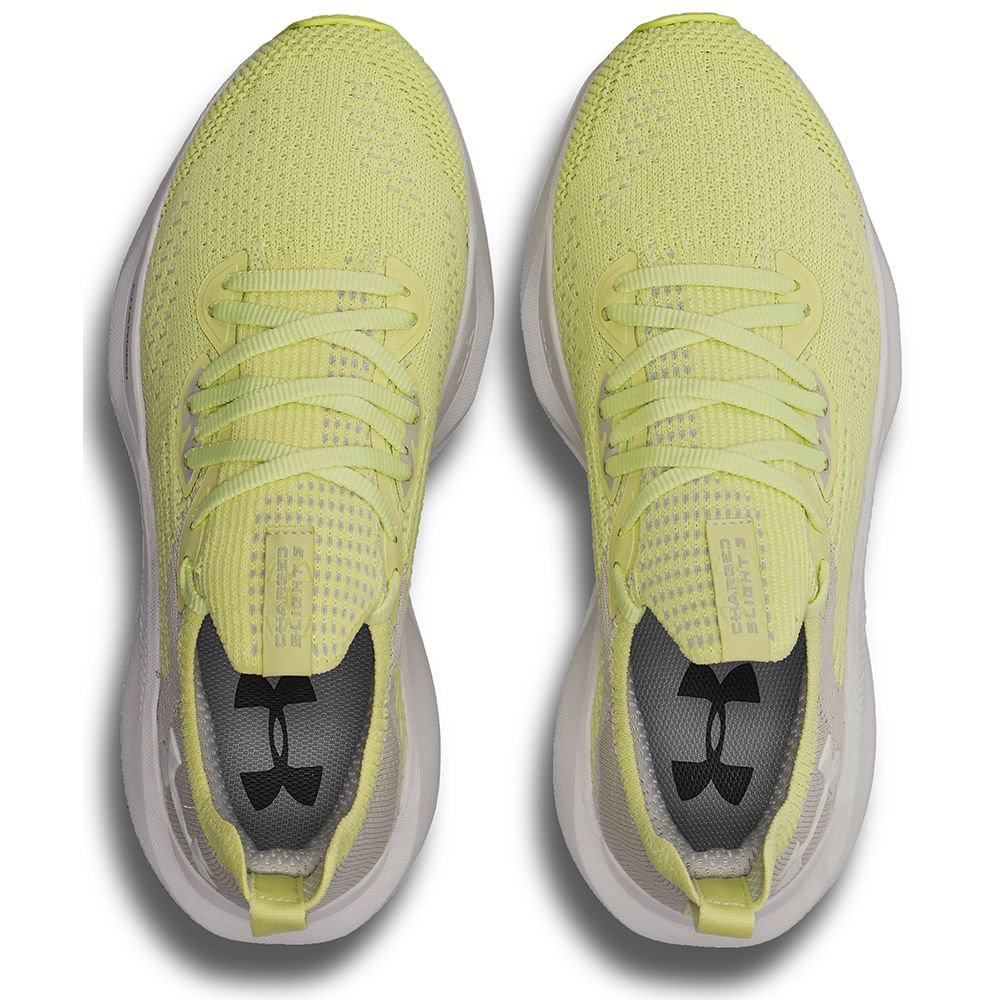 Tênis de Corrida Feminino Under Armour Charged Slight 3 Verde 2