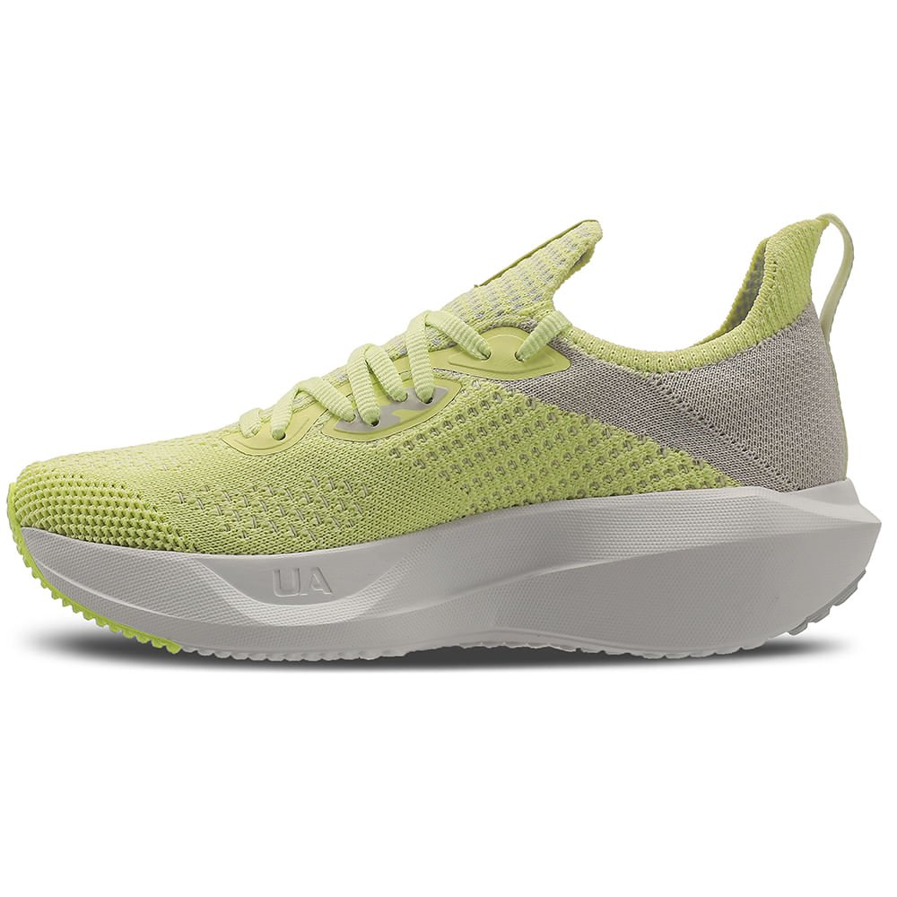 Tênis de Corrida Feminino Under Armour Charged Slight 3 Verde 4