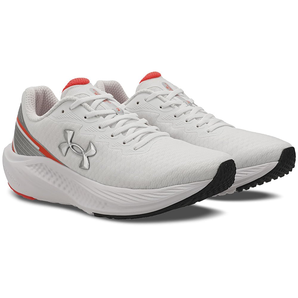Tênis de Corrida Under Armour Charged Wing 2 Branco 3