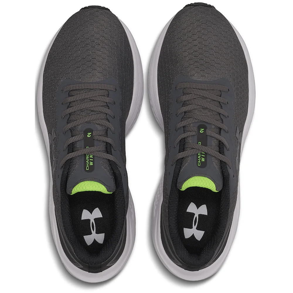 Tênis de Corrida Under Armour Charged Wing 2 Cinza 2
