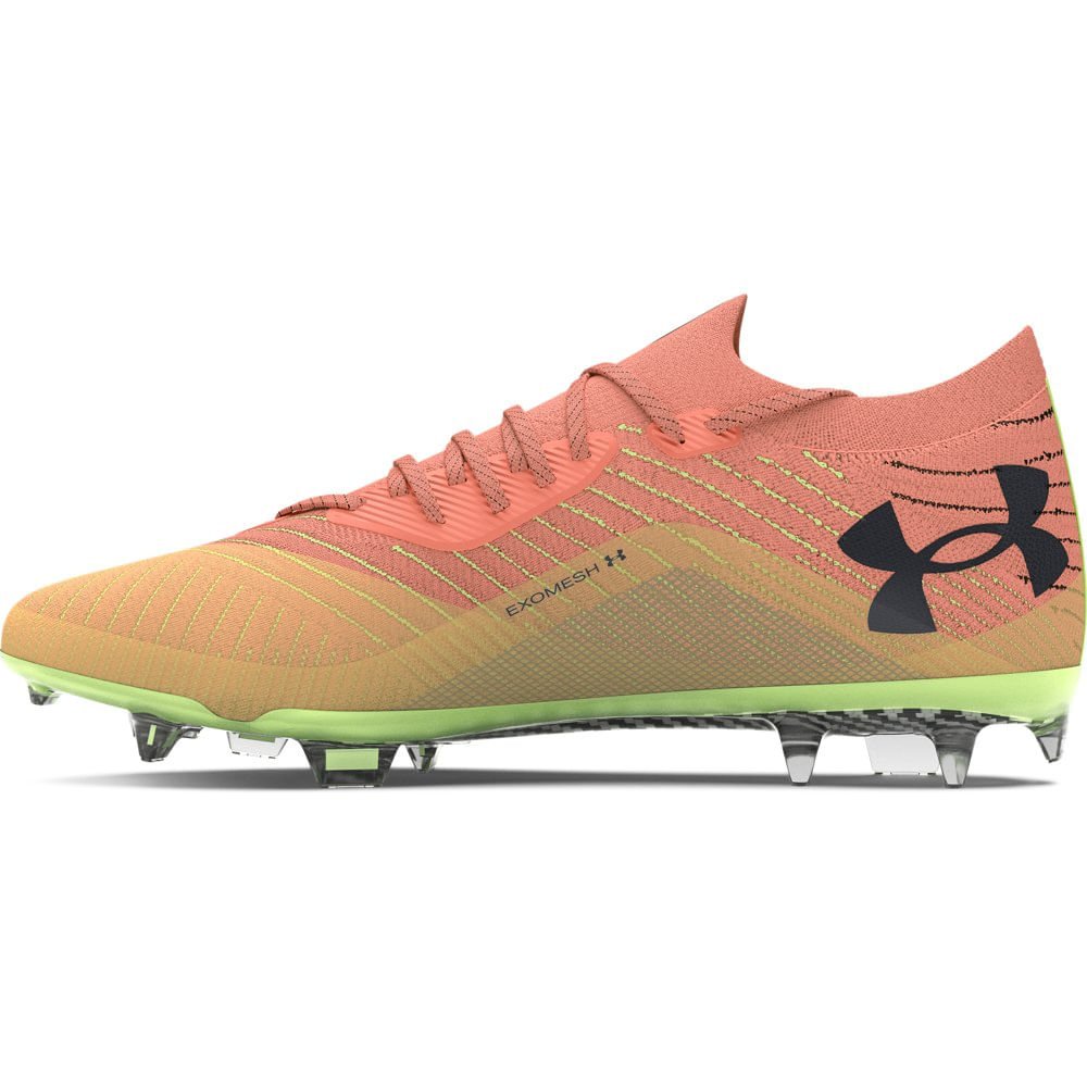 Chuteira de Campo Masculina Under Armour Shadow Elite 2 Laranja 4