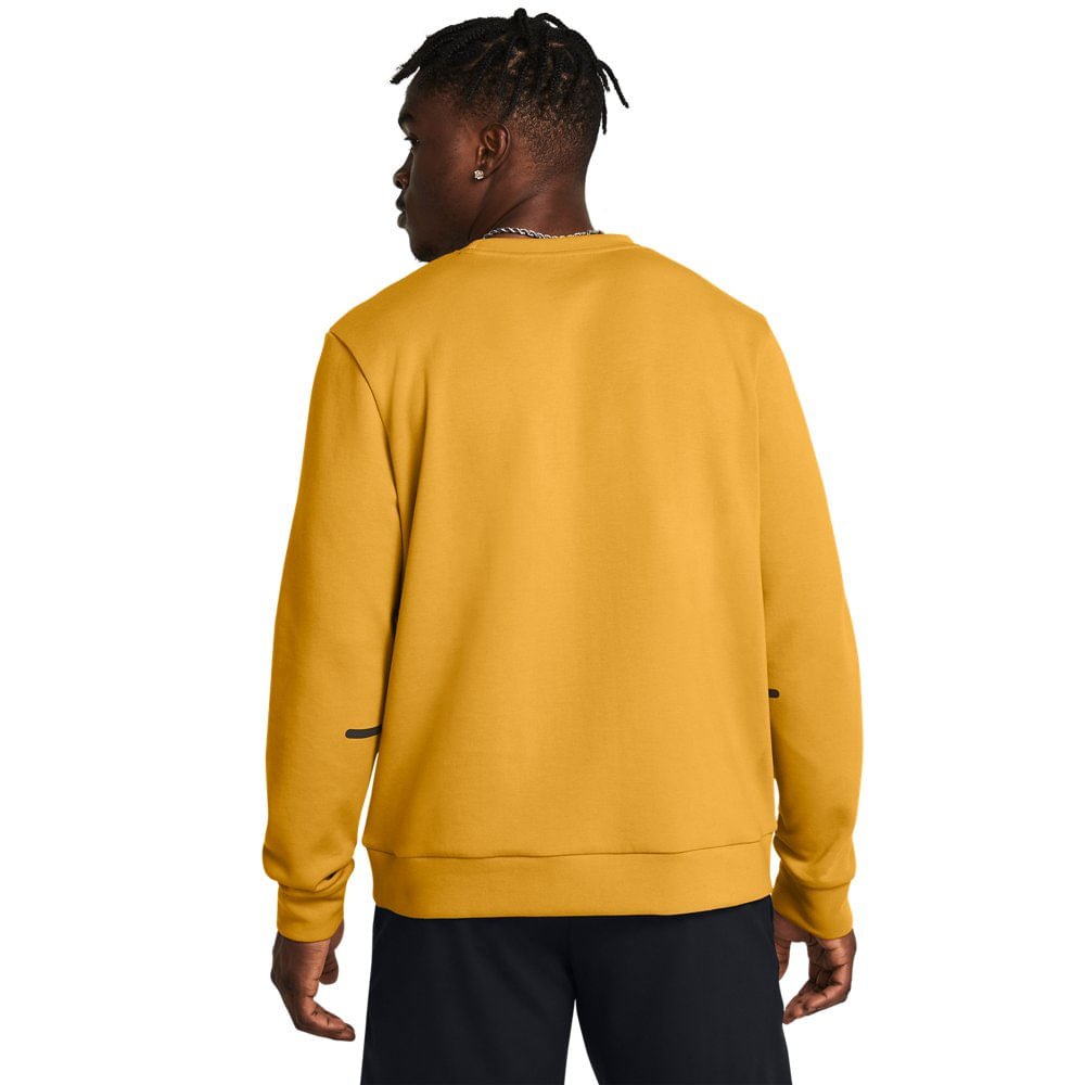 Moletom Masculino Under Armour Unstoppable Fleece Amarelo 3