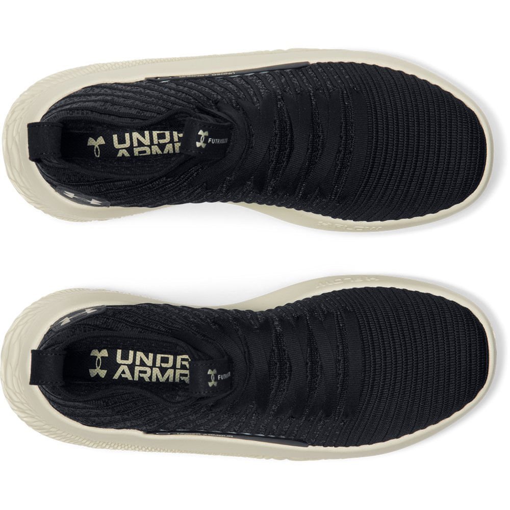 Tênis de Basquete Under Armour Flow FUTR x Elite LUX Preto 3