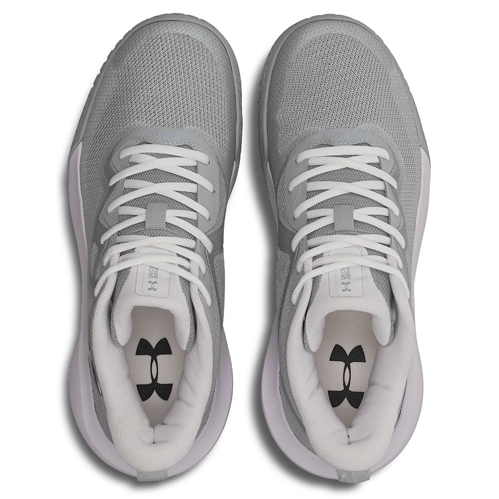 Tênis de Basquete Masculino Under Armour Bankshot SE Cinza 3