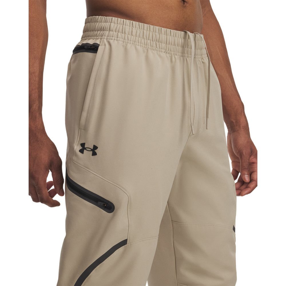Calça Masculina Under Armour Unstoppable Cargo Bege 4