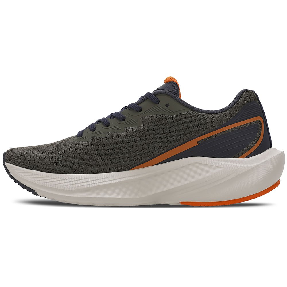 Tênis de Corrida Under Armour Charged Wing 2 Cinza 4