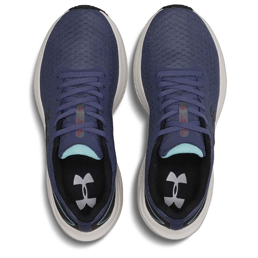 Tênis de Corrida Feminino Under Armour Charged Wing 2 Azul 2