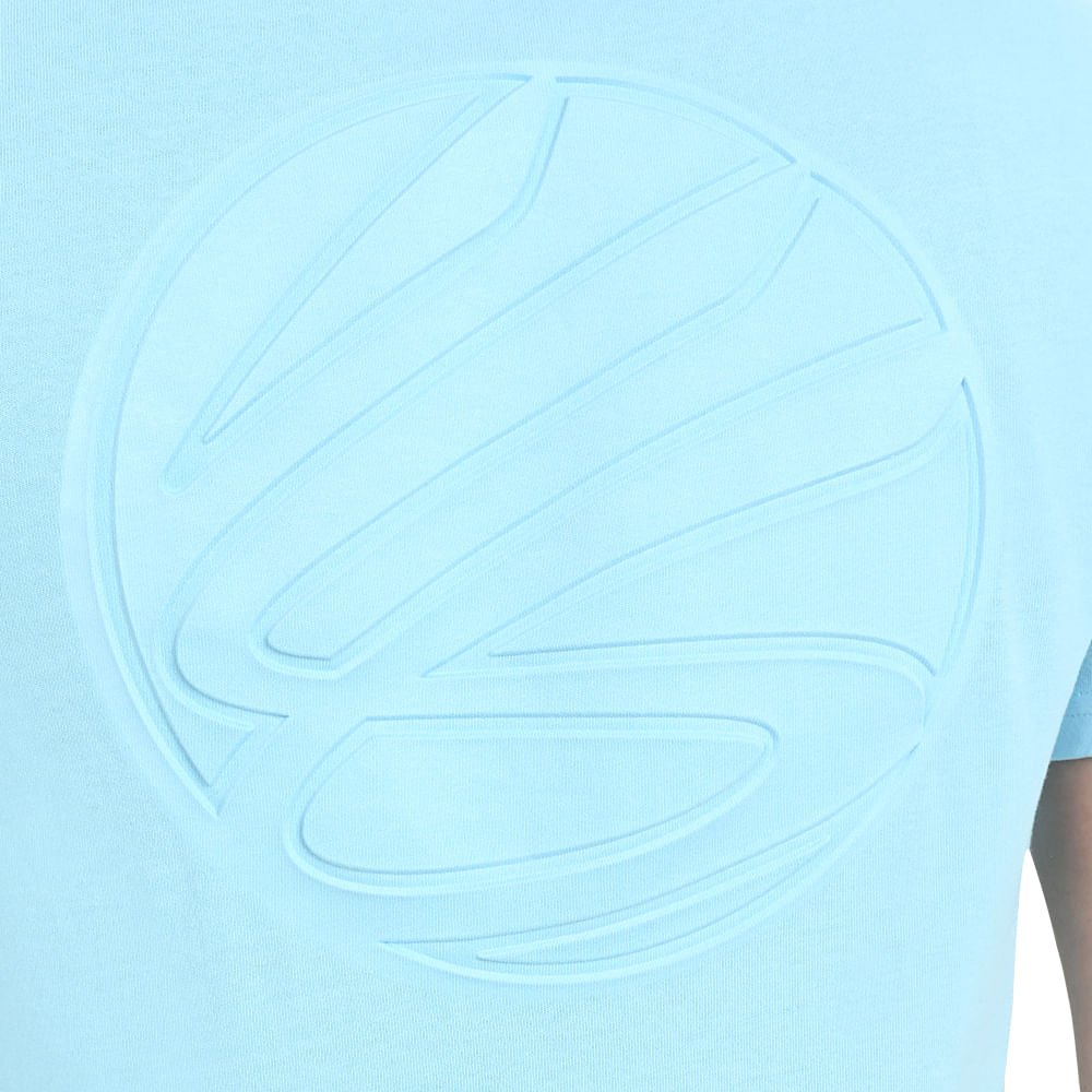 Camiseta Masculina Under Armour Curry Emboss Heavyweight Azul 6