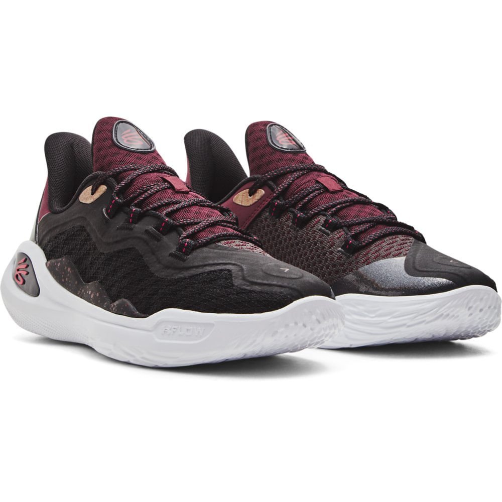 Tênis de Basquete Masculino Under Armour Curry 11 Domaine Preto 3
