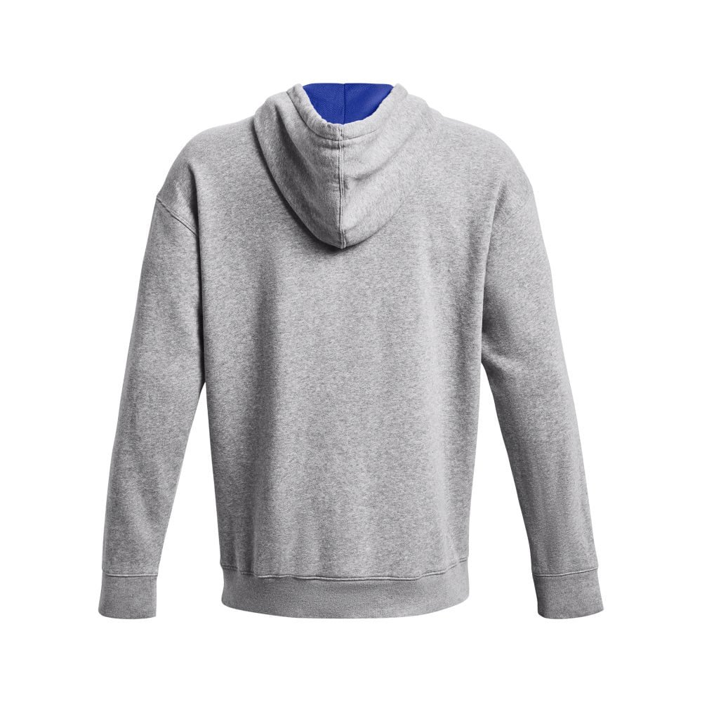 Moletom de Treino Masculino Under Armour Curry Splash Hood Cinza 5