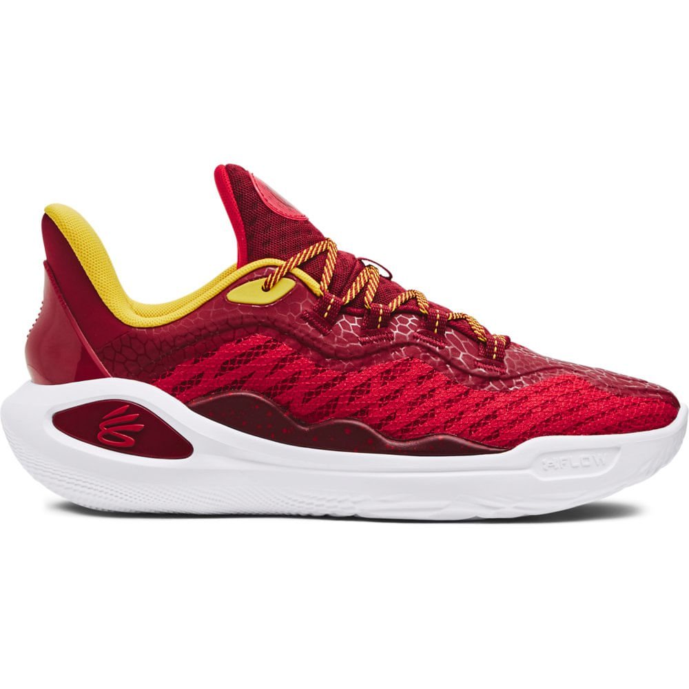 Tênis de Basquete Masculino Under Armour Curry 11 Bruce Lee Fire
