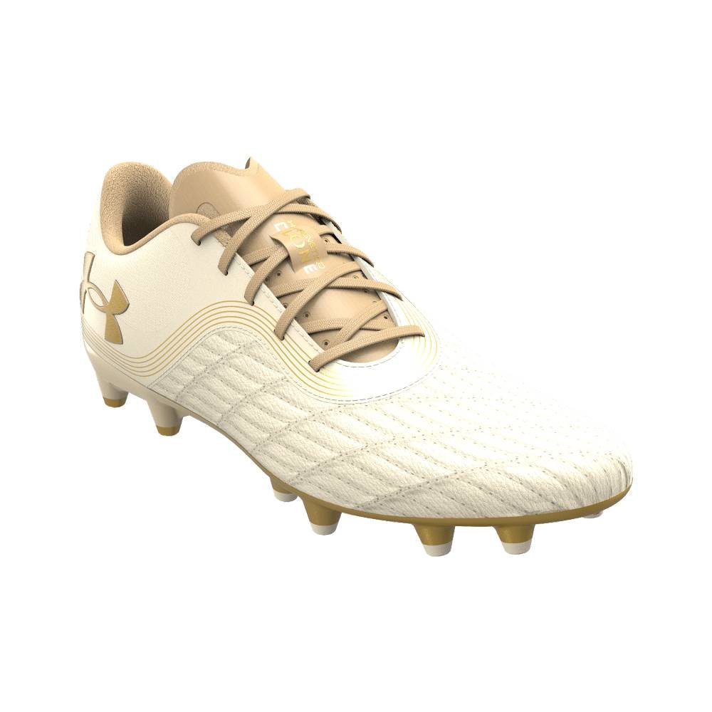 Chuteira de Campo Under Armour Magnetico Pro 3.0 Bege 3
