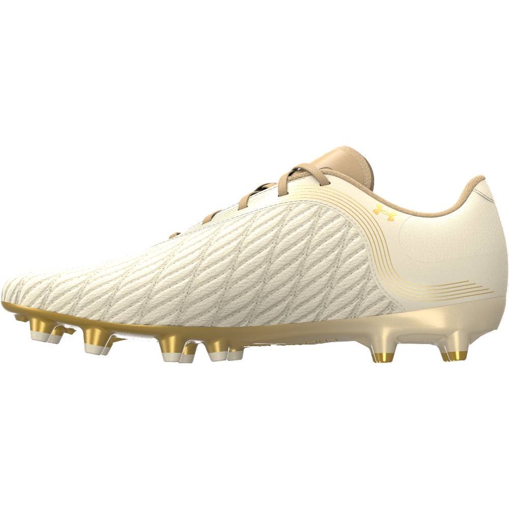 Chuteira de Campo Under Armour Magnetico Pro 3.0 Bege 4