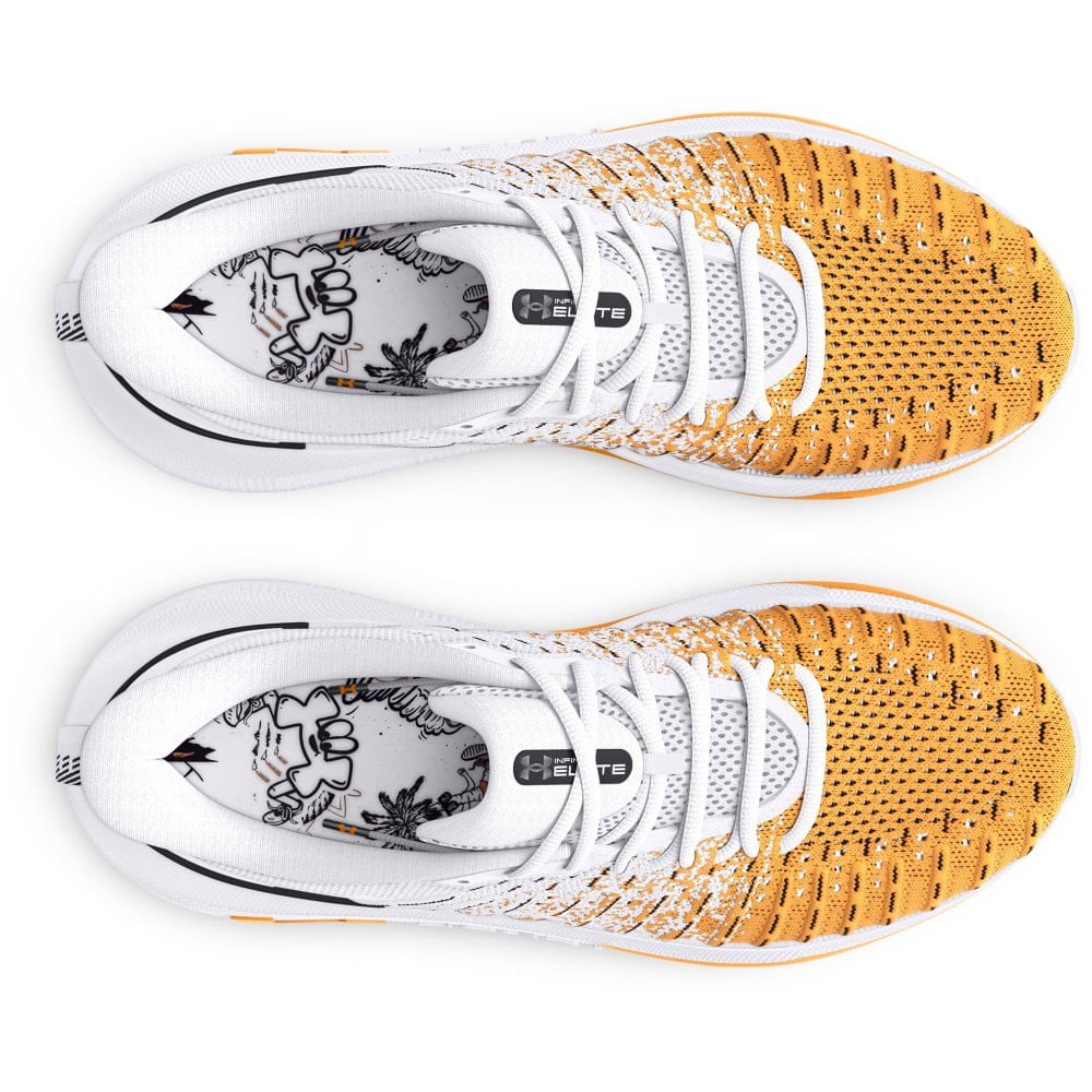 Tênis de Corrida Masculino Under Armour Infinite Elite Branco 2