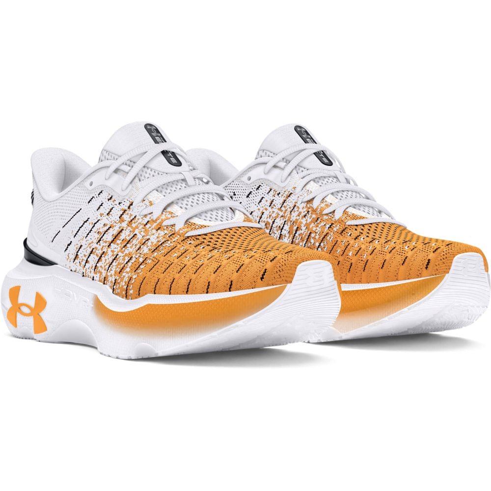 Tênis de Corrida Masculino Under Armour Infinite Elite Branco 3