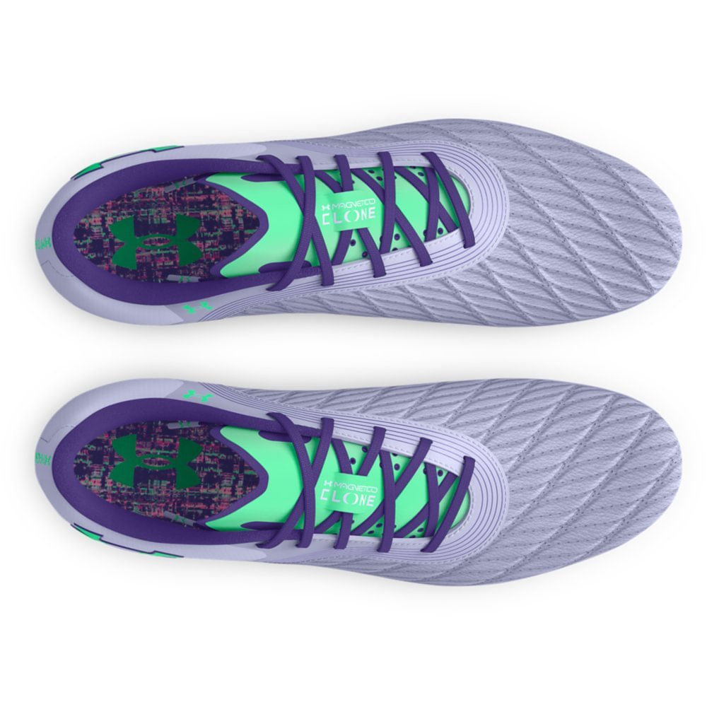 Chuteira de Campo Under Armour Magnetico Pro 3.0 Lilás 2