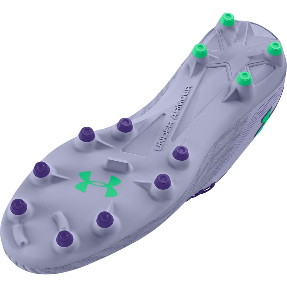 Chuteira de Campo Under Armour Magnetico Pro 3.0 Lilás 5