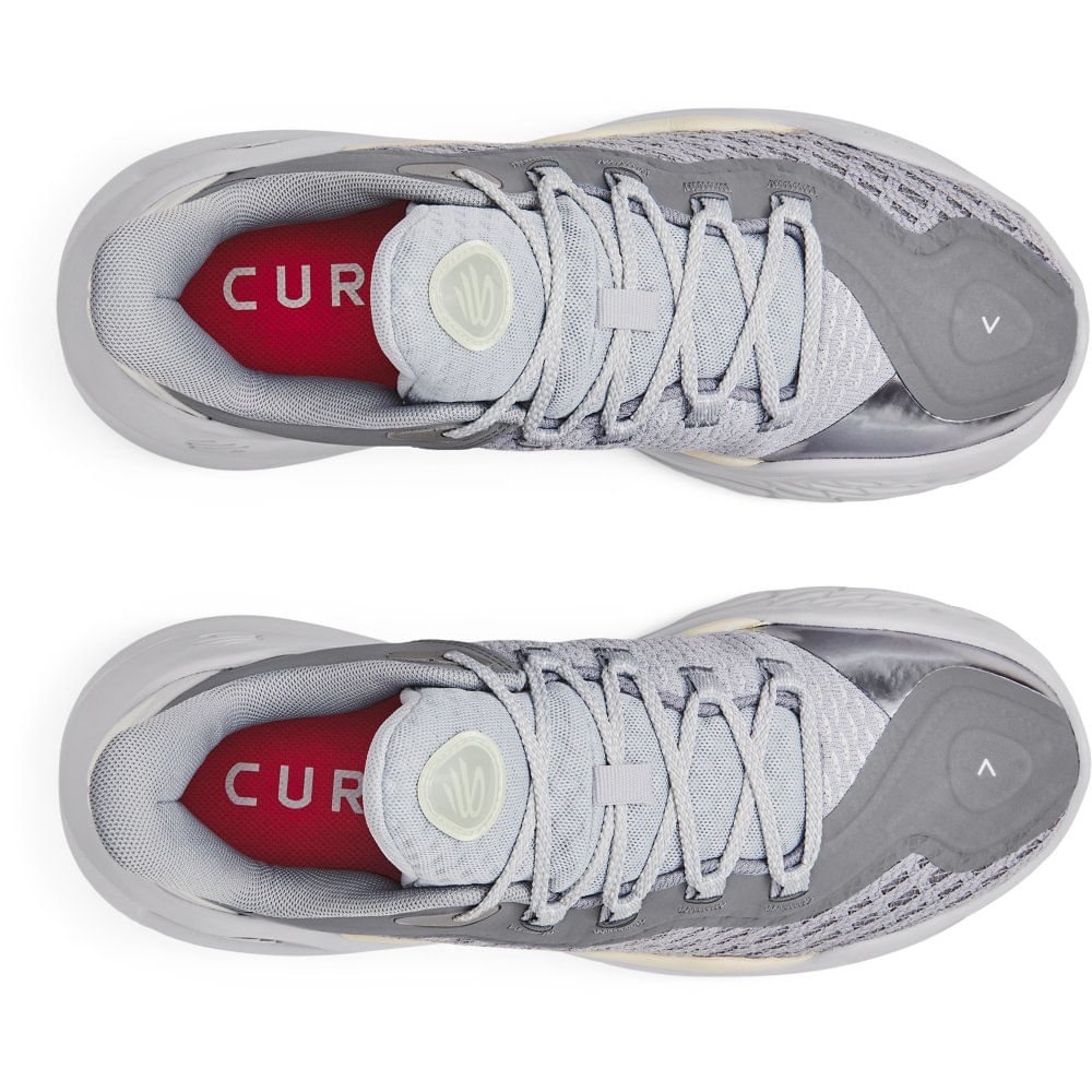 Tênis de Basquete Under Armour Curry 11 Future Wolf Cinza 2