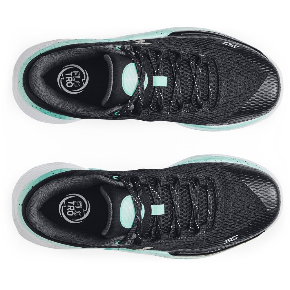 Tênis de Basquete Masculino Under Armour Curry 2 Low FloTro Preto 2