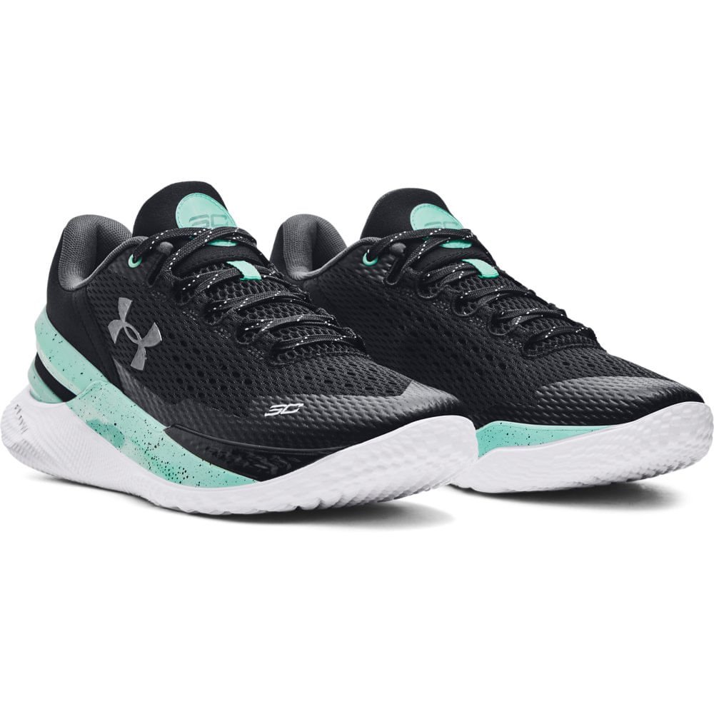 Tênis de Basquete Masculino Under Armour Curry 2 Low FloTro Preto 3