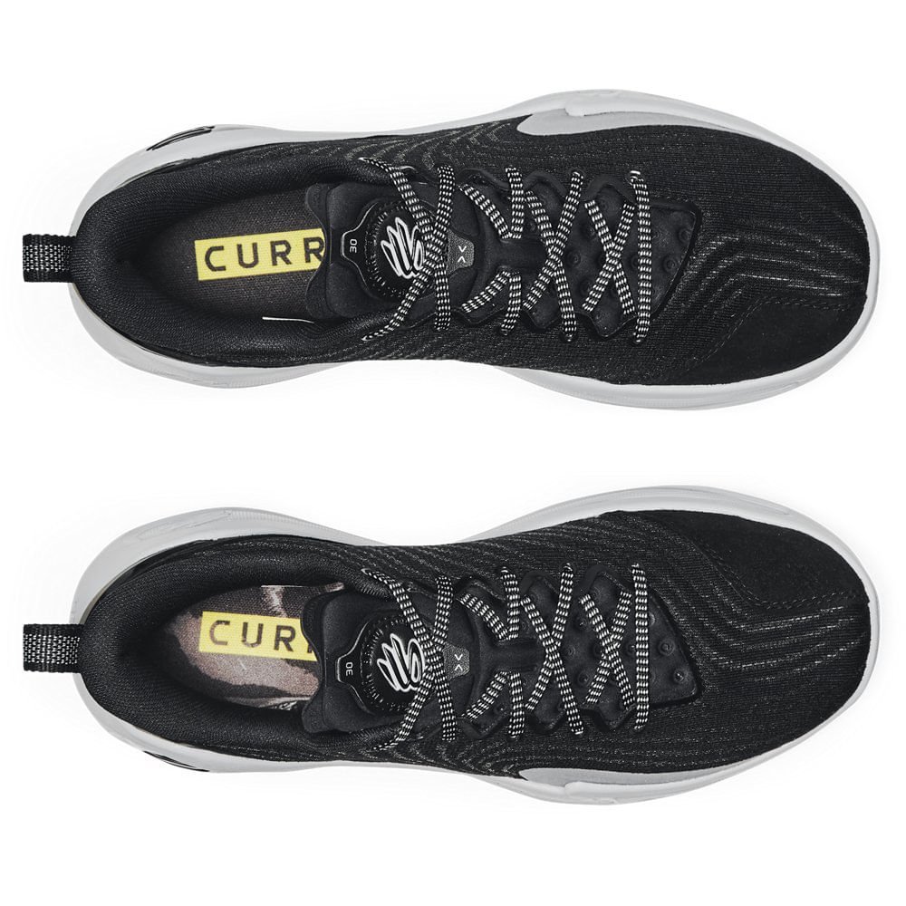Tênis de Basquete Under Armour Curry 12 Wardell Mode Preto 3