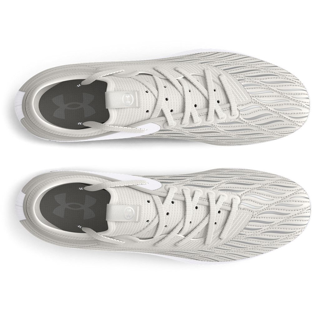 Chuteira de Campo Masculina Under Armour Magnetico Select 4 FG Branco 3