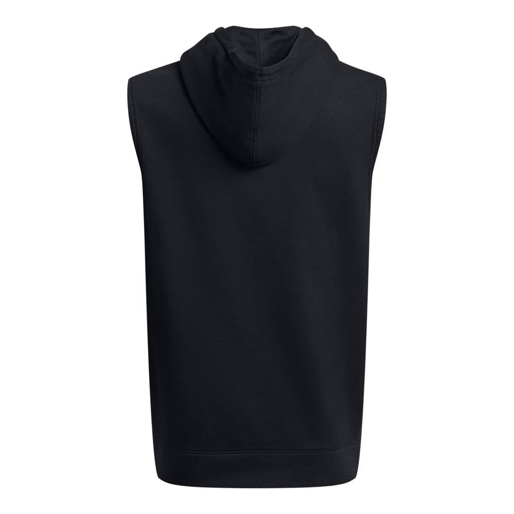 Regata de Treino Masculina Under Armour Curry Fleece Hoodie Preto 2