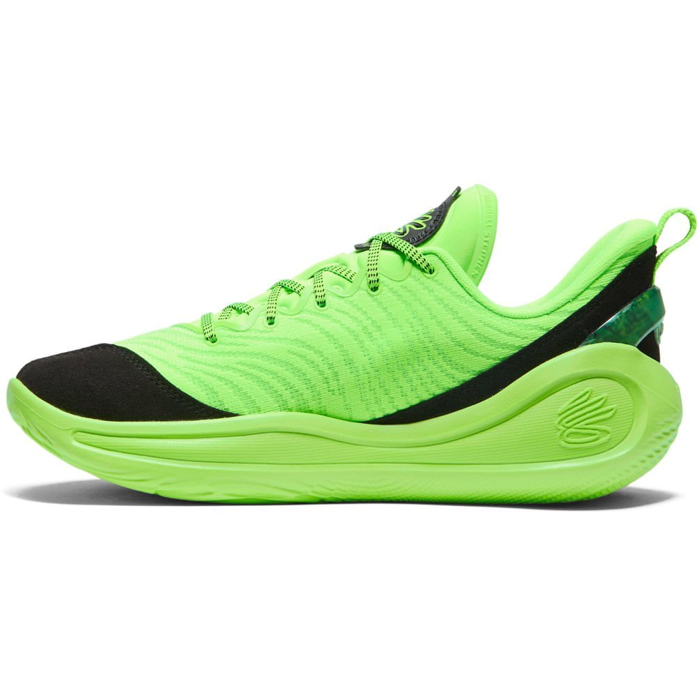 Tênis de Basquete Under Armour Curry 12 Extraterrestrial Verde 2