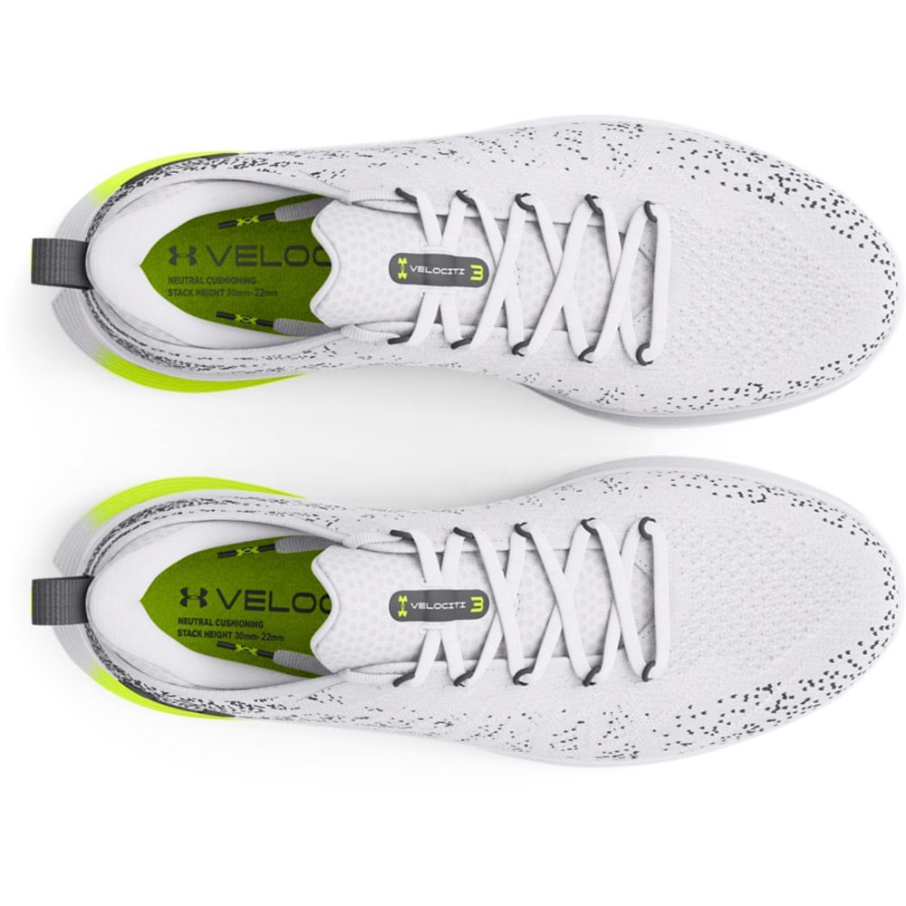 Tênis de Corrida Feminino Under Armour Velociti 3 Branco 2