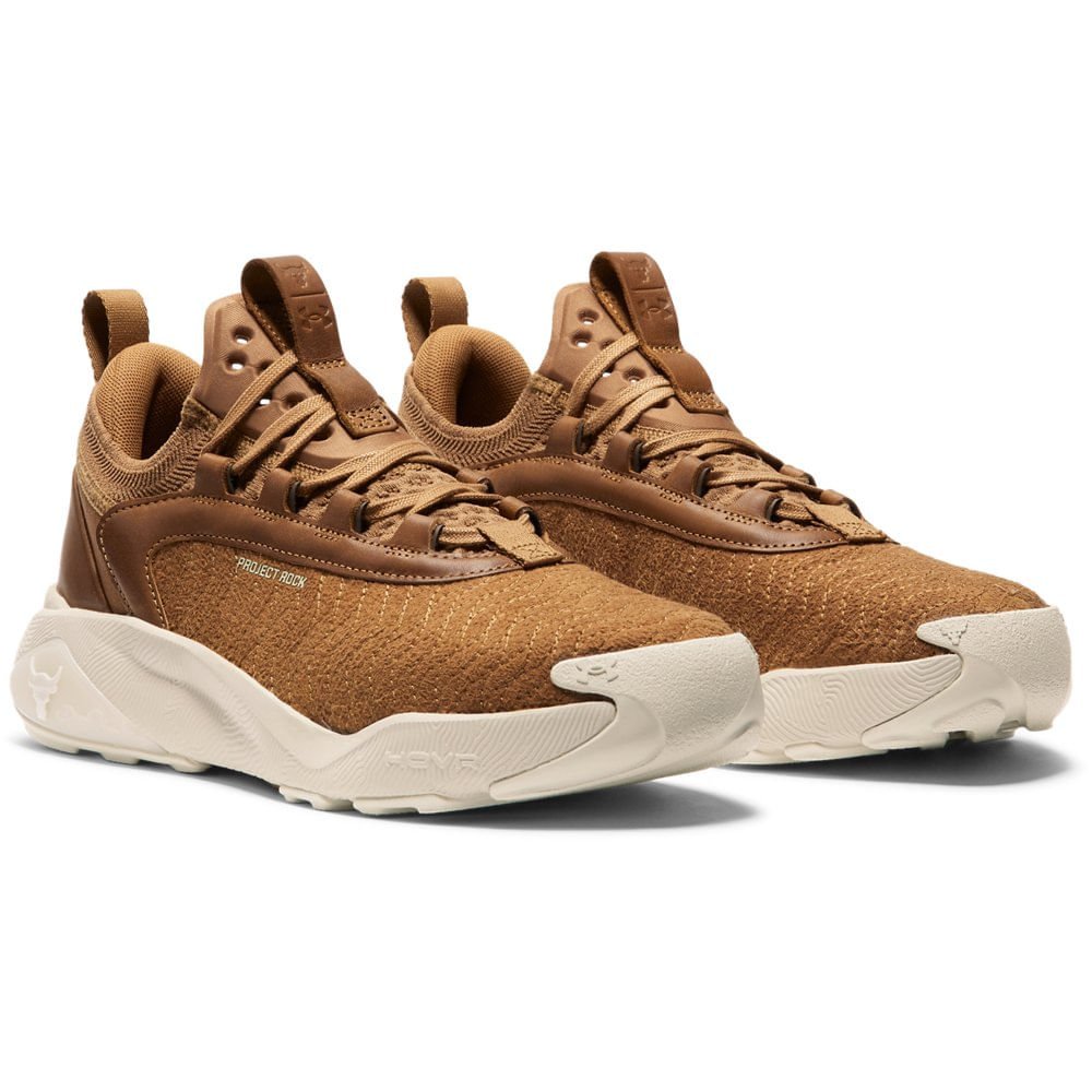 Tênis de Treino Under Armour Project Rock 7 Luxe Marrom 2