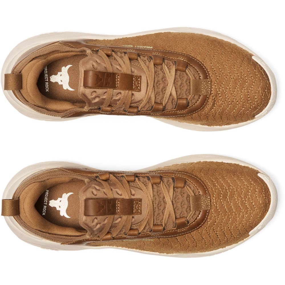 Tênis de Treino Under Armour Project Rock 7 Luxe Marrom 3