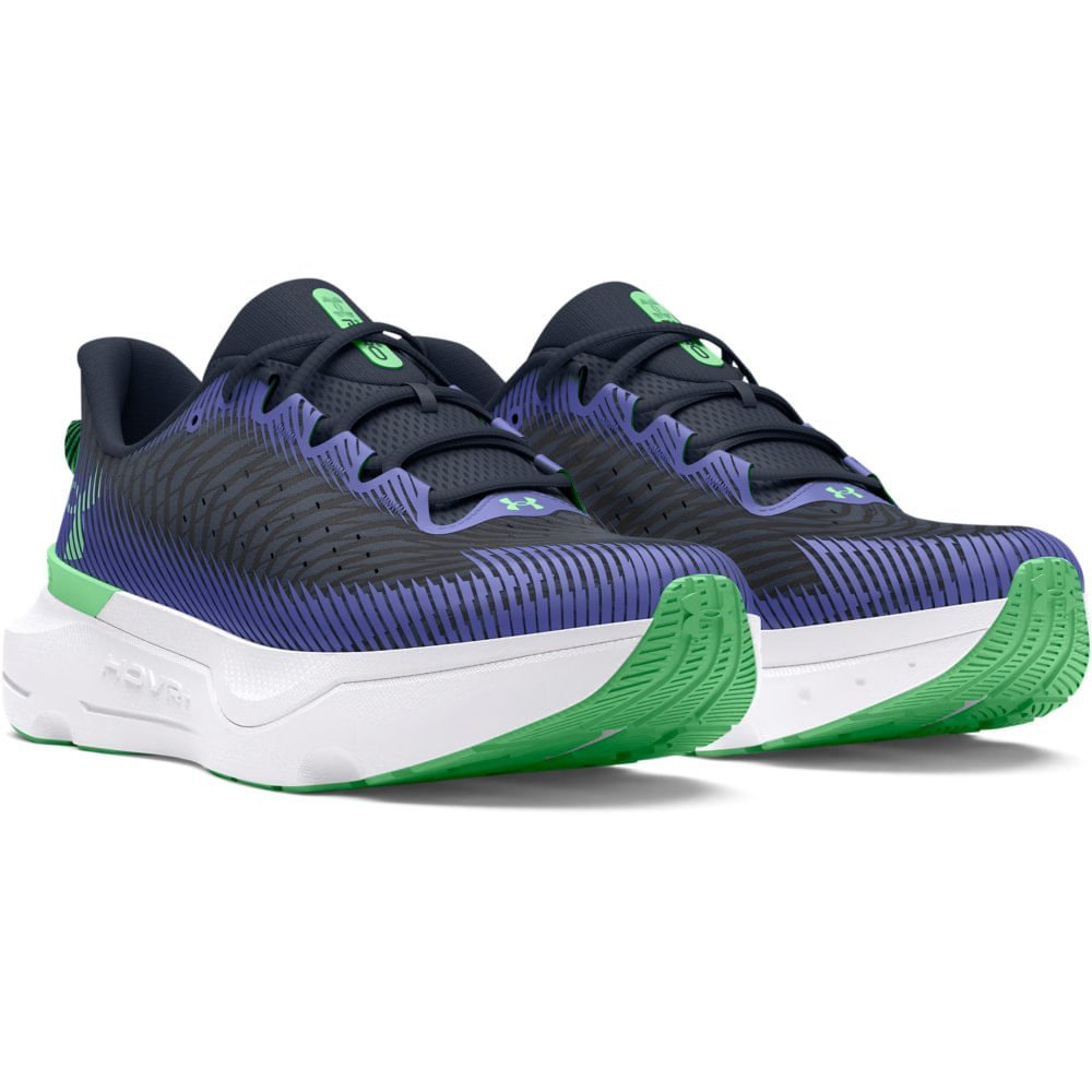 Tênis de Corrida Masculino Under Armour Infinite Pro Preto/Azul 3