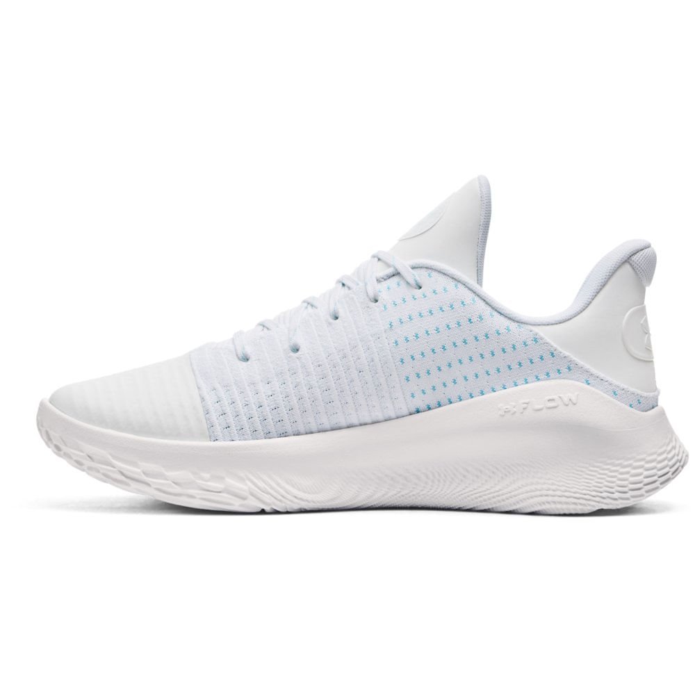 Tênis de Basquete Masculino Under Armour Curry 4 Low Flotro Branco 4
