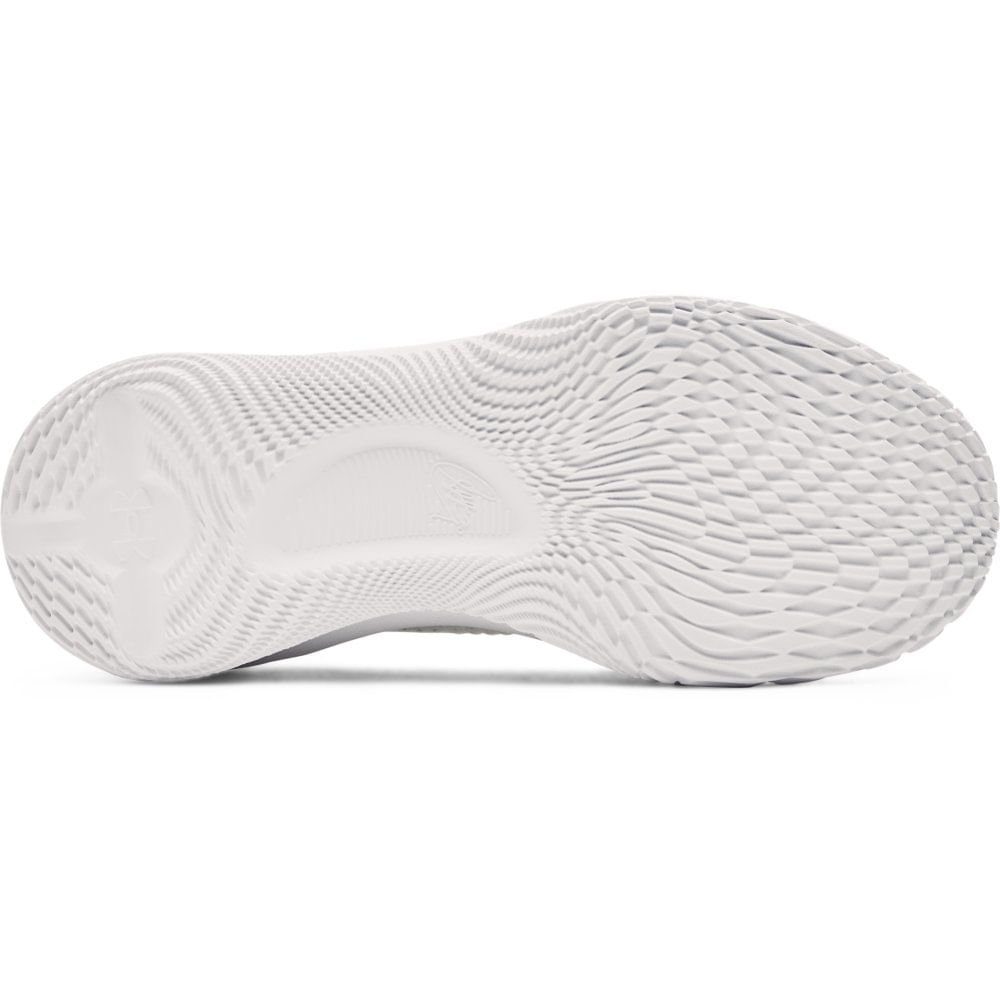 Tênis de Basquete Masculino Under Armour Curry 4 Low Flotro Branco 5