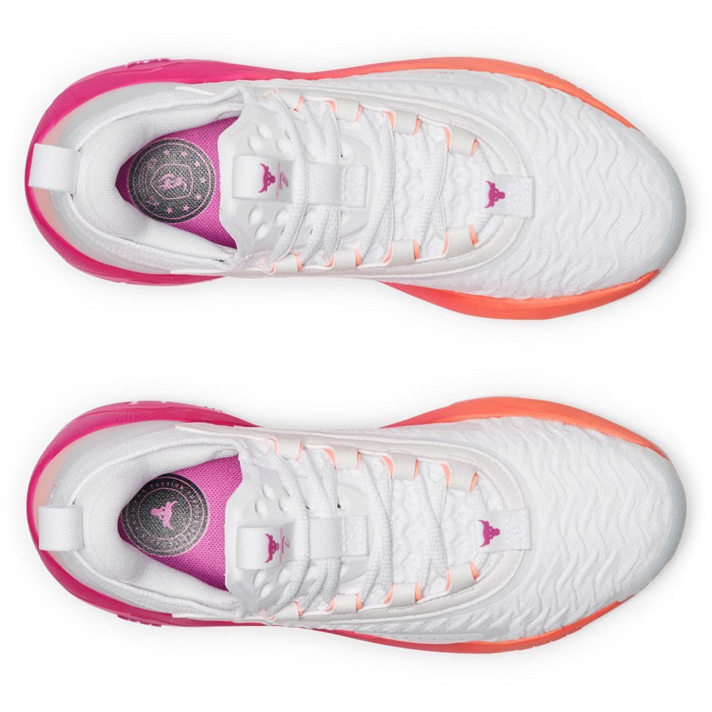 Tênis de Treino Feminino Under Armour Project Rock 7 Branco 2
