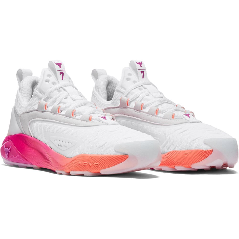 Tênis de Treino Feminino Under Armour Project Rock 7 Branco 3