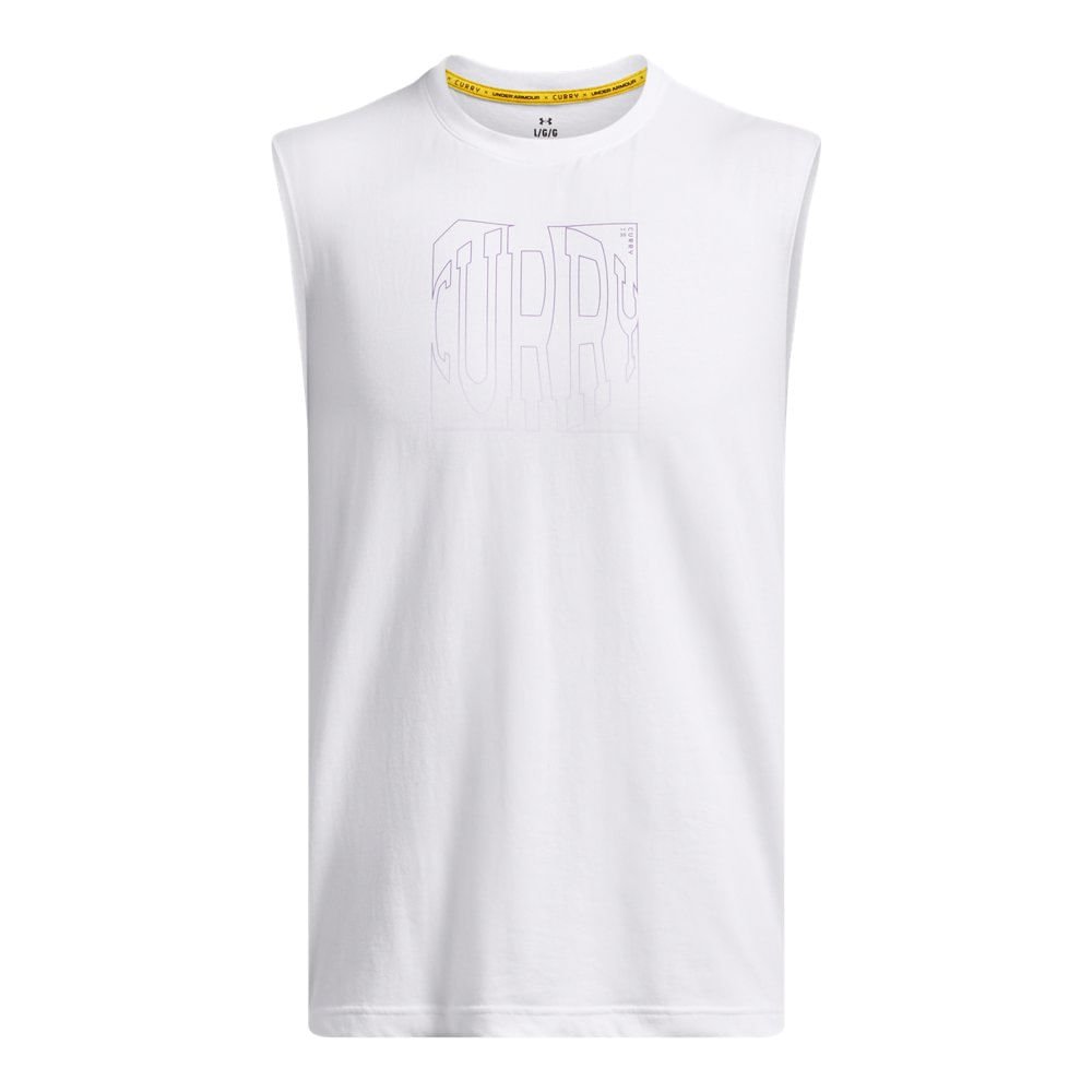 Regata de Basquete Masculina Under Armour Curry Branco 3